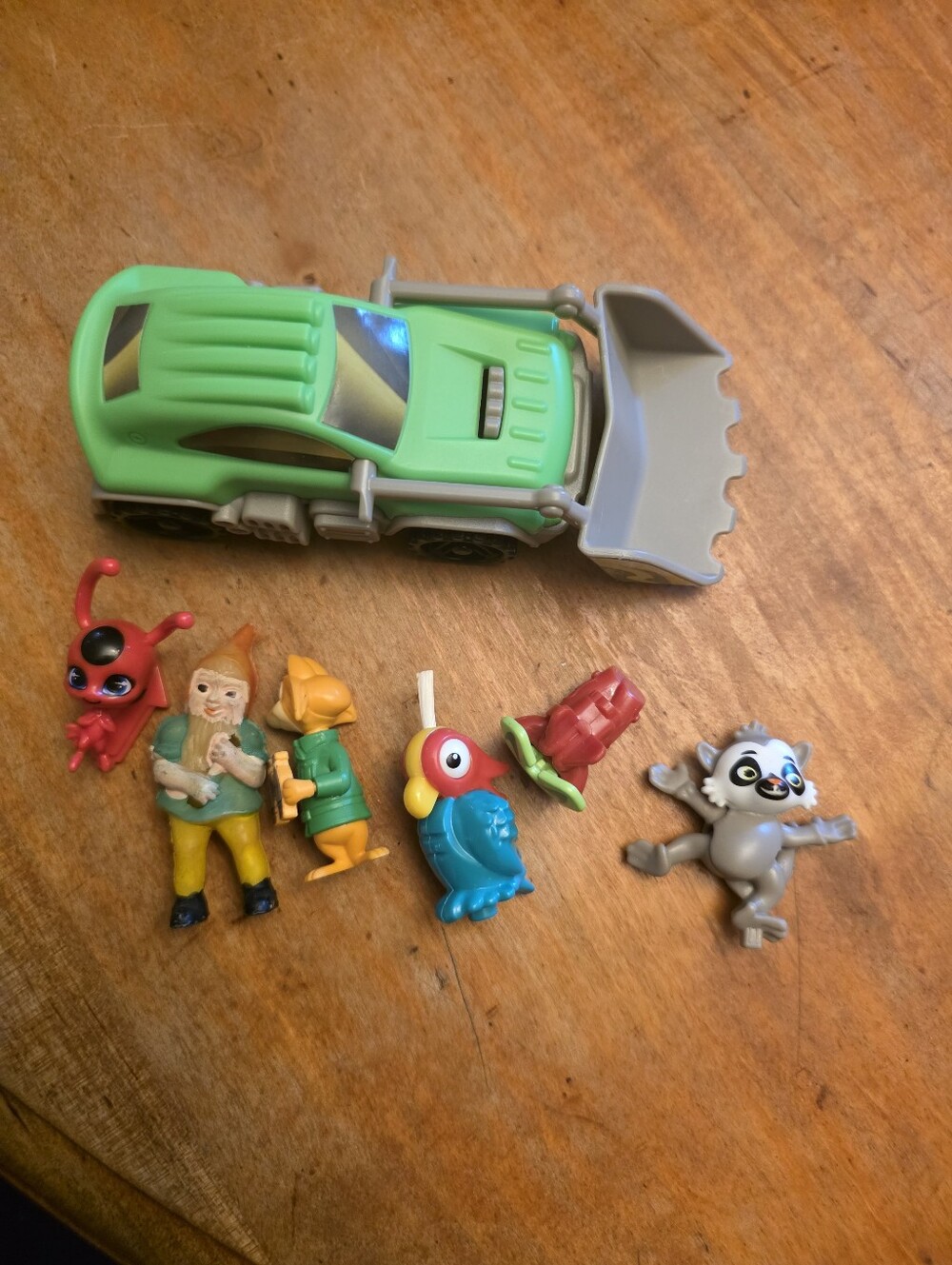 lot of Kinder Surprise toys  FOX, Car With Plow, Miraculous Tales Of Ladybug